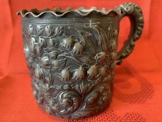 Simpson Hall Miller & Co.  Silver Plate Antique Cup