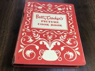 Vintage 1950 Betty Crocker’s Picture Cookbook