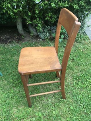 Mid Century School Desk And Chair 8