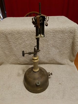 Antique Brass Coleman Lantern Model 152 A Parts Camping Collectible