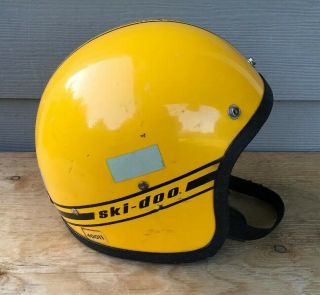 Vintage Ski - Doo Snowmobile Helmet Made In Usa X - Large Z 90.  1 Collectible