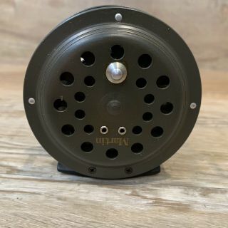 Vintage Martin Single Action Fly Fishing Reel With Some Line