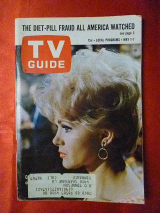 S California May 1 1965 Tv Guide Connie Stevens Voyage Bottom Of Sea Surf Makaha