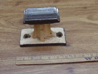 Antique 5lb.  Forming Anvil?,  Cast Iron Base,  Unk.  Function Metal Working?,  Whatsit?