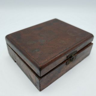Vintage Voland Weight Set For Balance Scale / Jewelry In Wooden Box