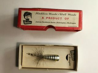 1 Vintage,  Antique Heddon Popper Spook Fly Bait,  940gr