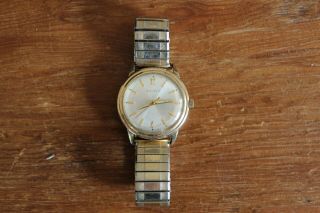 Vintage Bulova Wrist Watch M6 Waterproof Men 
