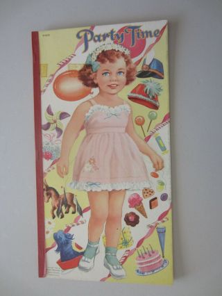 Party Time Paper Doll Book,  Whitman Publishing