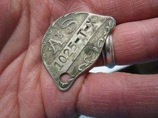 tax exempt WWI antique A&S CREDIT TOKEN charge coin ABRAHAM & STRAUS card FOB us 5