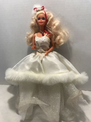 Vintage 1966 Barbie With White Dress