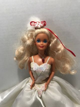 Vintage 1966 Barbie With White Dress 2