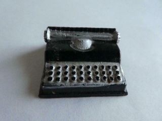 Dollhouse Miniature Vintage Style Typewriter
