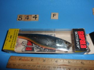 T0544 F Rapala Skitter Pop Fishing Lure Ssp 12 Size 12