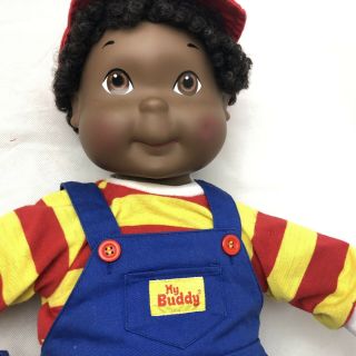 Vintage 1985 Playskool Hasbro My Buddy Doll All African American 21 “