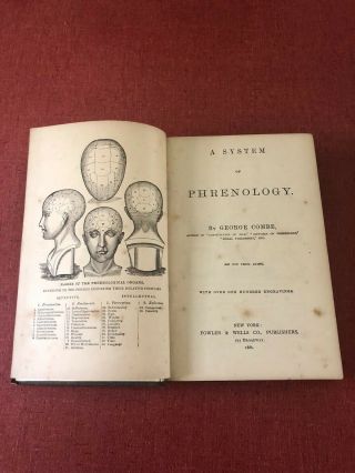 Vintage Phrenologic Book “A System Of Phrenology” By George Combe 1886 5