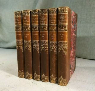 Of Oliver Wendell Holmes Antique Fine Leather Bound Books Decor Props