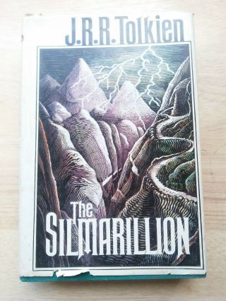 The Silmarillion - Jrr Tolkien First American Edition First Print W/ Map 1977
