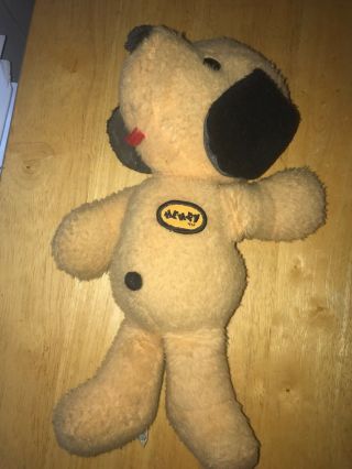 Vtg Henry dog stuffed plush Animal 14 