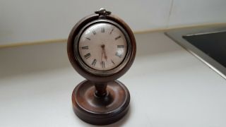 Vintage / Antique Wooden Pocket Watch Night Stand / Holder.