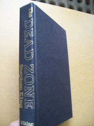 THE DEAD ZONE (1979,  Early Vintage Edition) by Stephen King 5