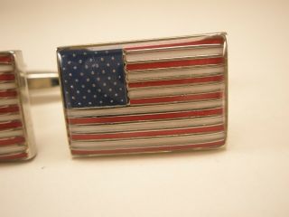 - American Flag Vintage Cuff Links old glory united states 3