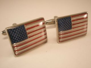 - American Flag Vintage Cuff Links old glory united states 5