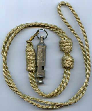Canada Vintage Boy Scouts Whistle Made In England Grade