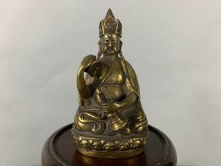 18th/19th C.  Tibetan Bronze Buddha Statue