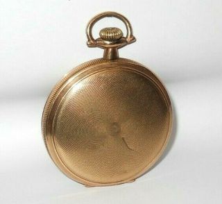 Antique 1920 Elgin 16s 7 Jewel Gold Filled Pocket Watch 5