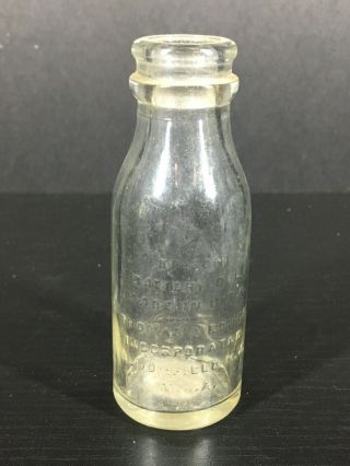 Antique Thomas Edison Telegraph Battery Oil Bottle Railroad Western Glass