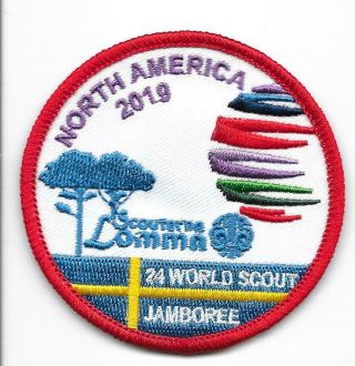 Boy Scout 2019 World Jamboree Sweden Contingent Patch