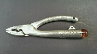 Vintage Herms Split Shot Fishing Pliers Made In Paradise,  Ca