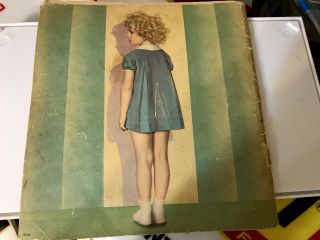 Vintage HOW I RAISED SHIRLEY TEMPLE 1935 BOOK 2