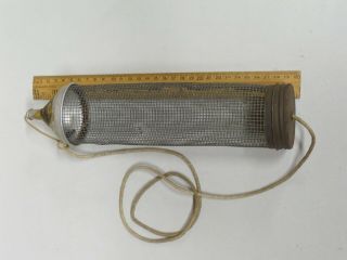 Vintage Kleer - Vue Tubular Cricket Box Cylinder Bait Box Southern Mfg Duluth Ga 5