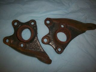 Antique 1936 Ford Supports Water Inlets