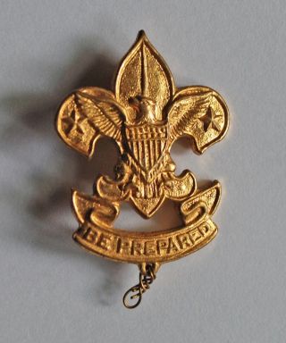 Antique Vintage Boy Scouts Of America Bs Of A Pin Be Prepared Pat 1911