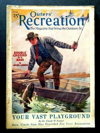 Outers Recreation - June 1922 / Vintage 1920 