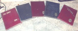 5 Old Yearbooks Nazareth High School Nazareth,  Pa 1941,  1943,  1944,  47,  & 1949