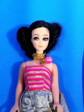 Topper Dawn Melanie Model Doll w/Dress & Shawl HTF Vintage 1970 ' s 5