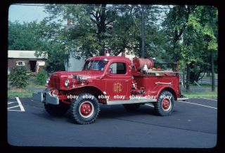 Dublin Pa 1952 Dodge Power Wagon Fire Apparatus Slide