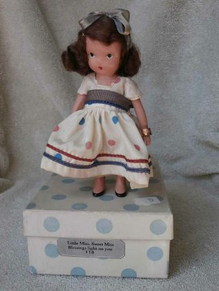 Vintage Nancy Ann Bisque Storybook Doll 110 Little Miss Sweet Miss