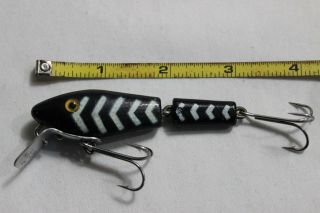Vintage Early L&s Bass Master 25 Fishing Lure 3 " No Scale