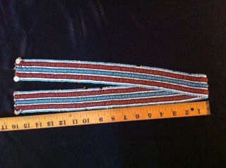 Antique South African Xhosa/ Zulu Beaded Panel/belt
