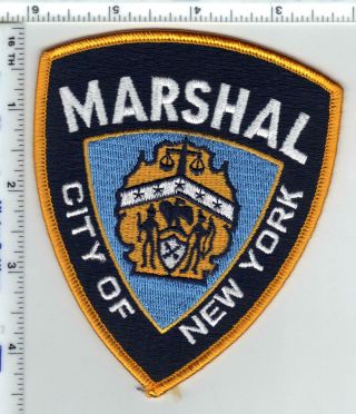 City Of York Marshal Shoulder Patch (current Version)