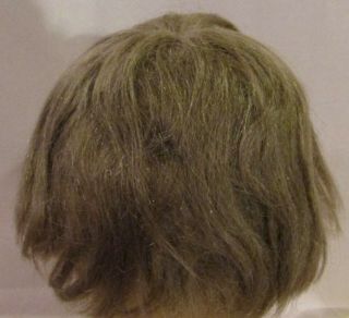 151 Antique 8 " Mohair Doll Wig For Antique,  Early Or Vintage Dolls