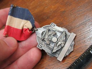 Old Prison Revolver Club 1941 July Class A Pistol Marksman Police Medal (18i2c)