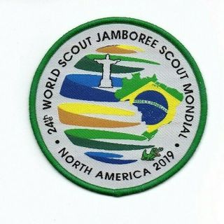 Boy Scout 24th World Scout Jamboree 2019 Brazil Contingent Patch