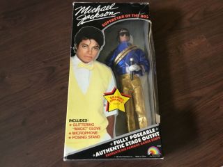1984 Superstar Of The 80’s Michael Jackson Doll 7800 Grammy Awards Outfit