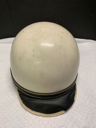 1950s Vintage Mid Century Agv Motorcycle Helmet Made In Italy
