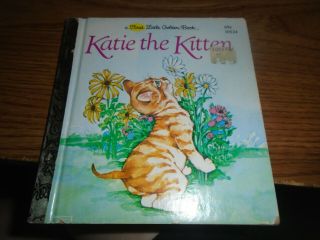 Vintage First Little Golden Book Katie The Kitten By Kathryn Bryon Jackson
